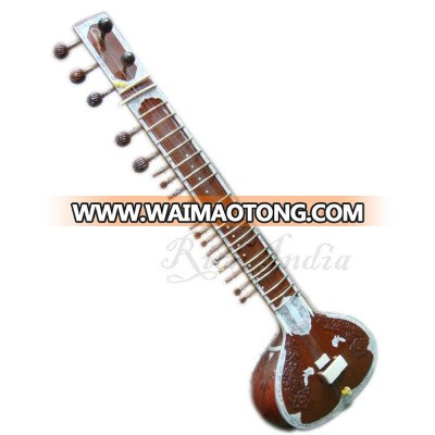 Indian SITAR SPECIAL RAVI SHANKAR STYLE WITH FIBER BOX HIGH PRO QUALITY STRING India Musical Instrument