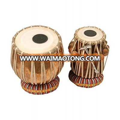 TABLA DRUMS SET PROFESSIONAL 2.5 KG Copper BAYAN SHESHAM WOOD DAYAN Musical Instrument India Indian